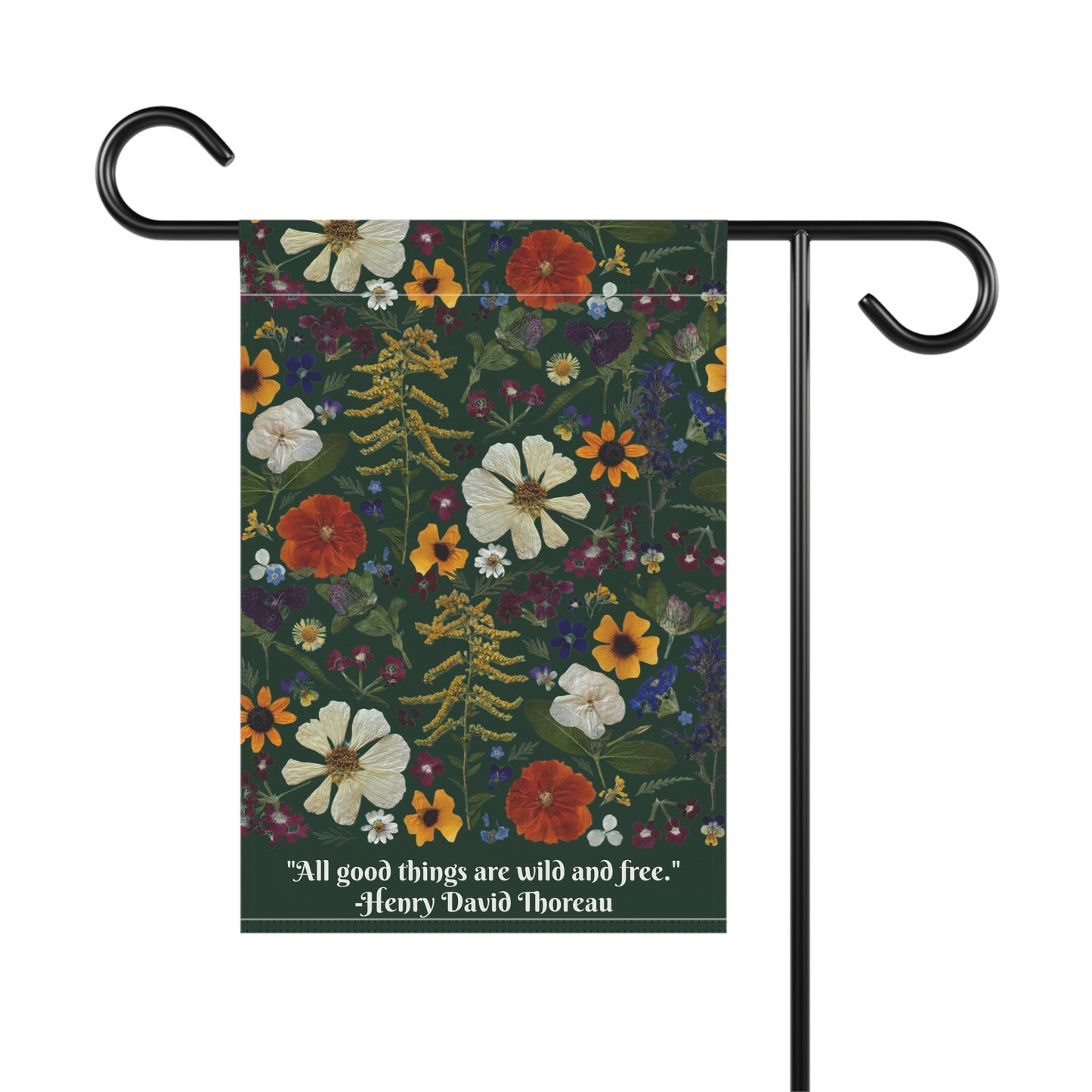 Garden Flag - Thoreau