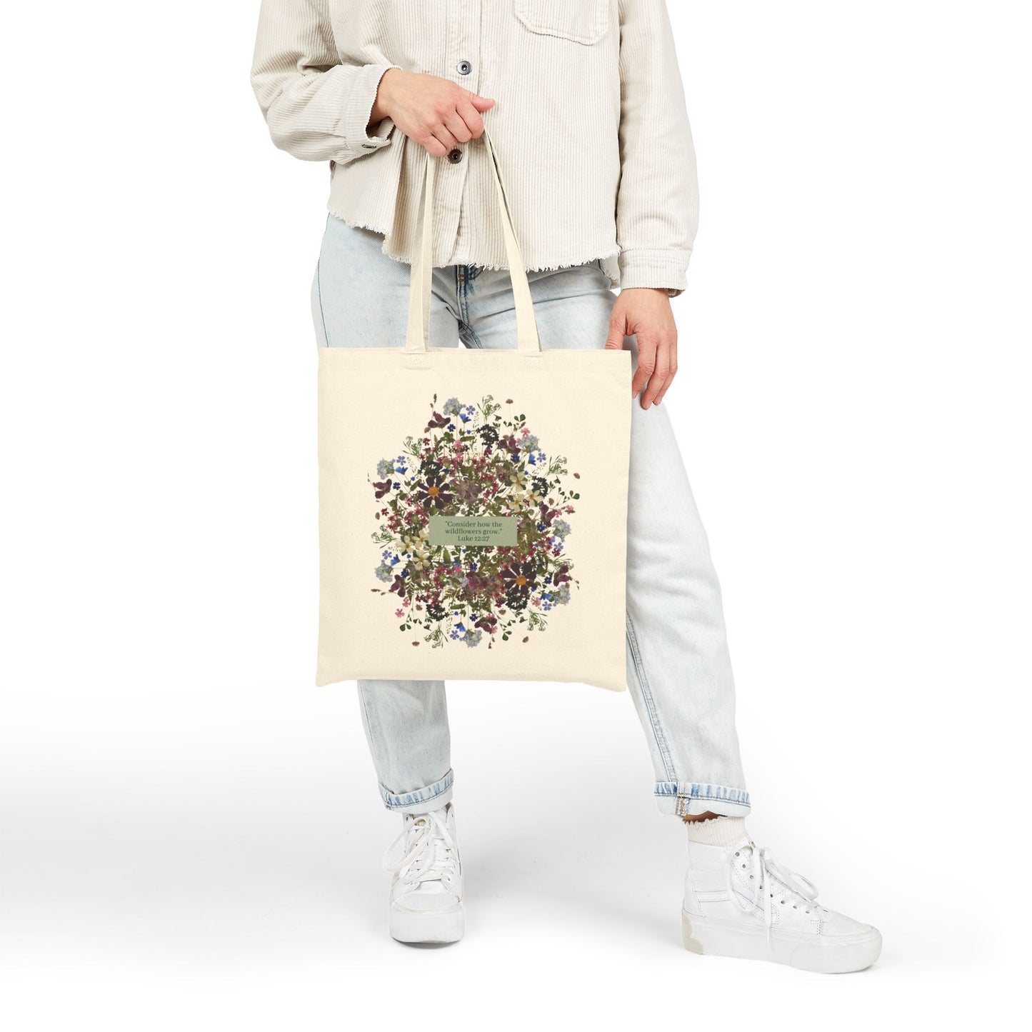 Tote Bag - Luke 12:27