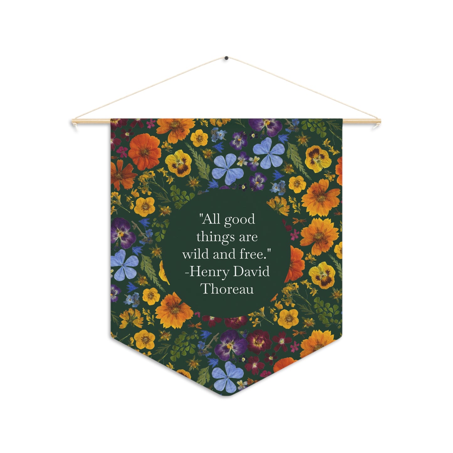 Pennant - Thoreau Quote