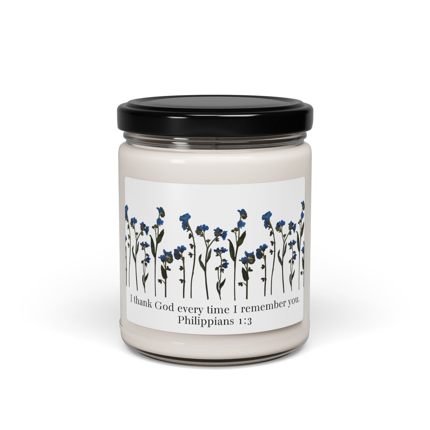 Soy Candle - Forget Me Not Flower