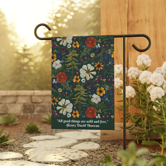 Garden Flag - Thoreau