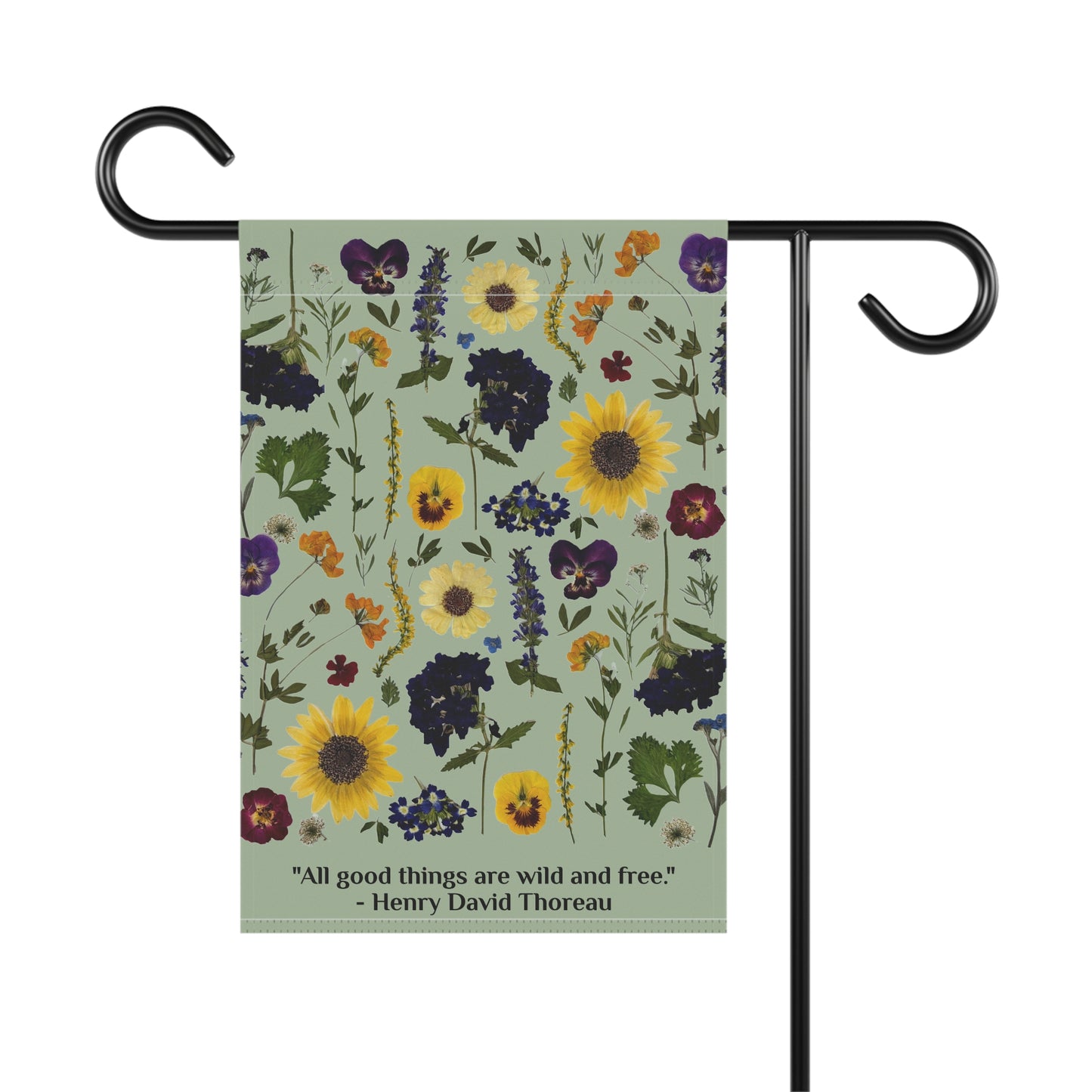 Garden Flag - Thoreau