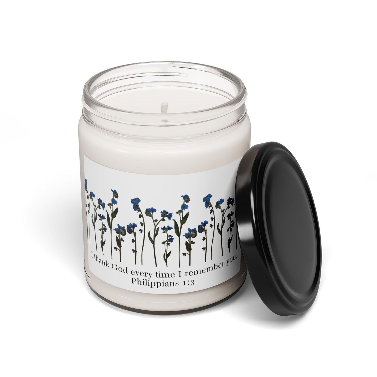 Soy Candle - Forget Me Not Flower