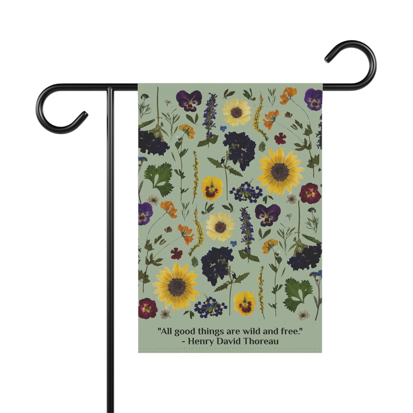 Garden Flag - Thoreau