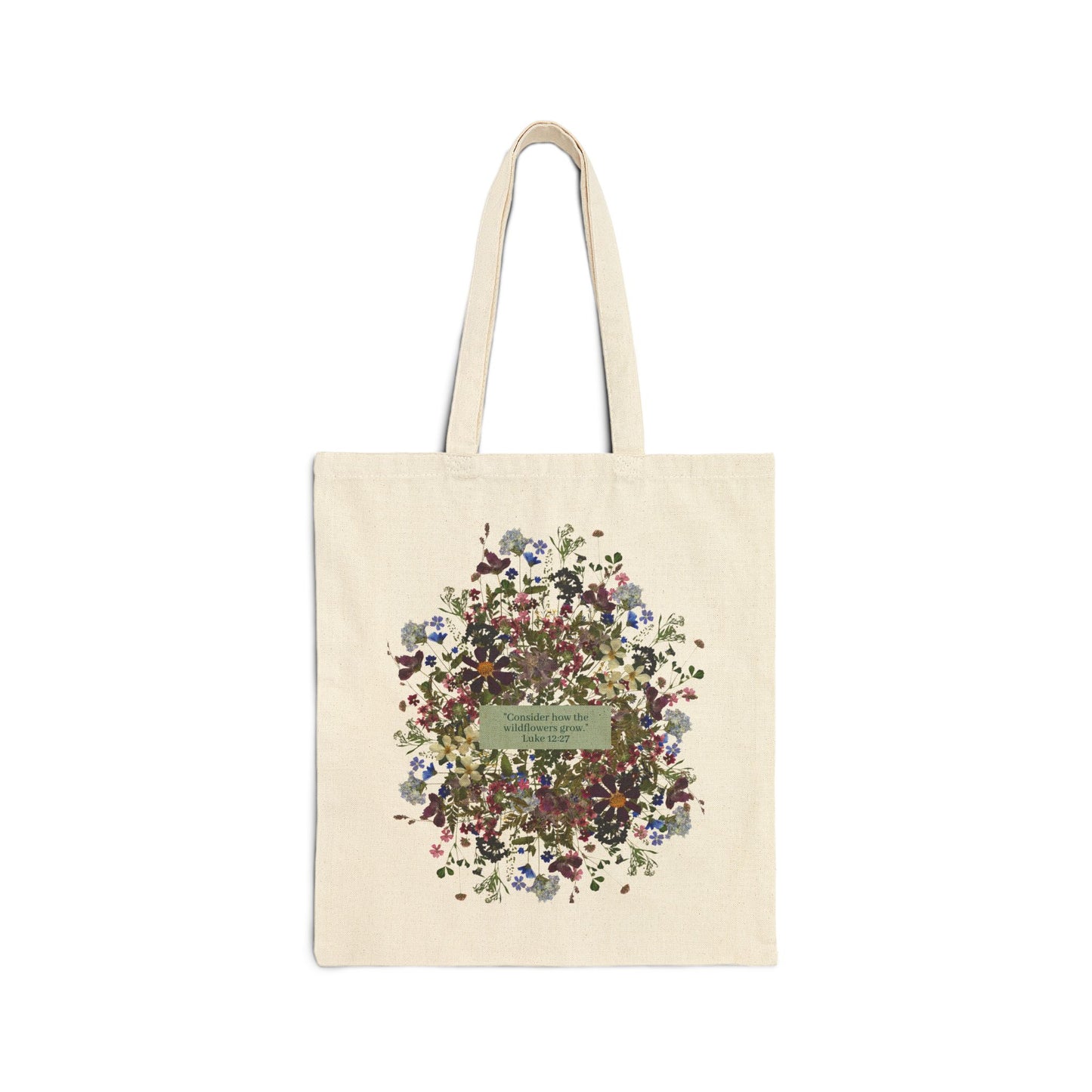 Tote Bag - Luke 12:27