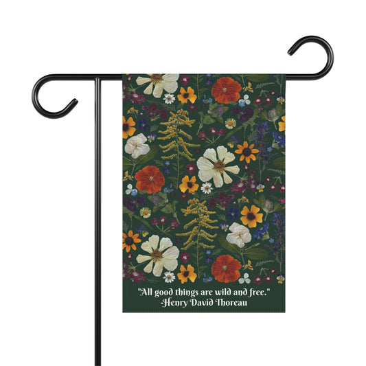Garden Flag - Thoreau
