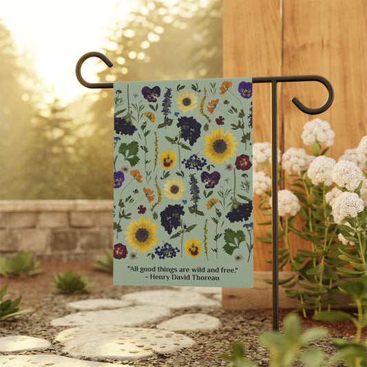 Garden Flag - Thoreau