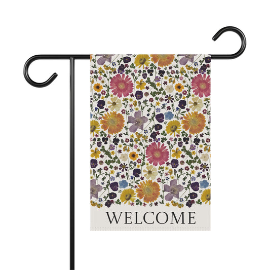 Garden Flag - Welcome