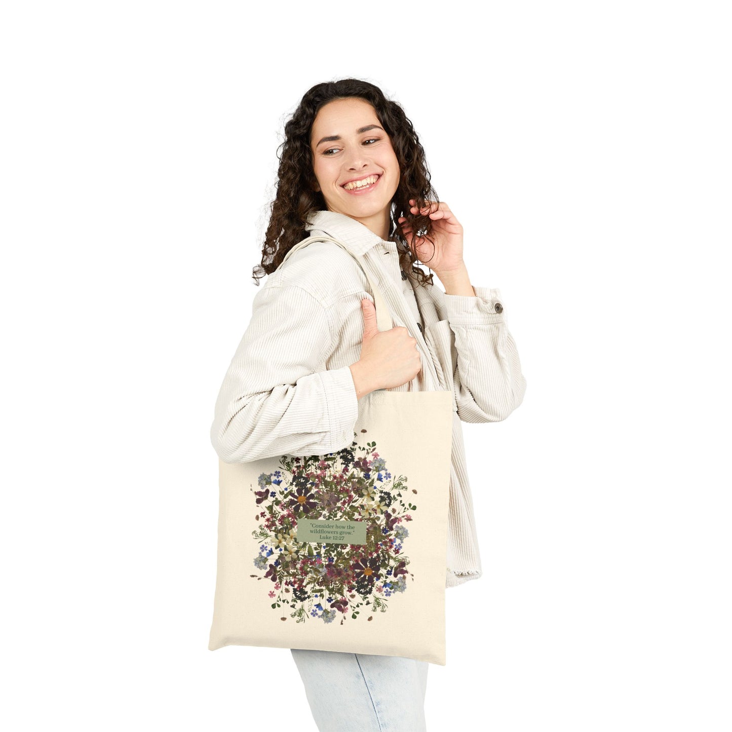 Tote Bag - Luke 12:27