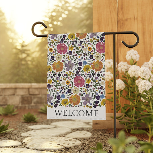 Garden Flag - Welcome